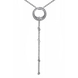 Diamond Drop Charm - Drutis Jewellery