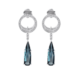 London Topaz Charm - Drutis Jewellery