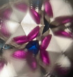 Ruby Wine Kaleidoscope & chain
