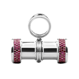 Ruby Wine Kaleidoscope & chain