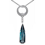 London Topaz Charm - Drutis Jewellery