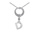 D Intial Charm - Drutis Jewellery