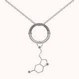 Serotonin Charm Silver